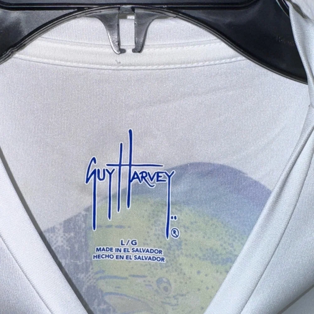 Guy Harvey White Short Sleeve Tee
